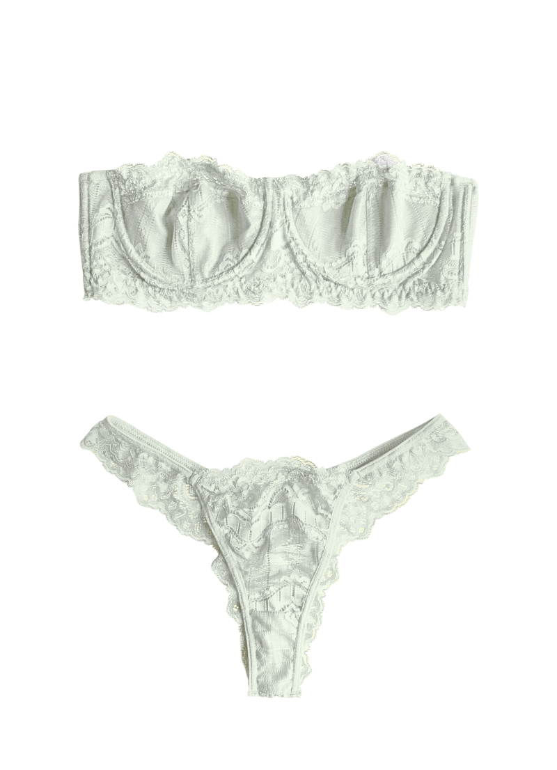 Conjunto Sem Bojo Tomara Que Caia - Branco